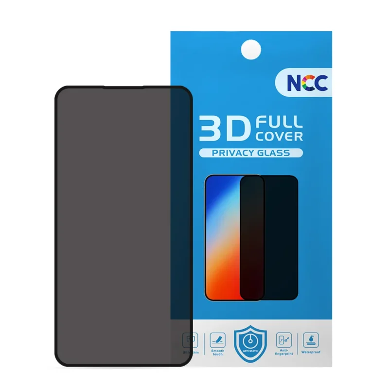 Folie Protectie Sticla iPhone 15 - 3D Privacy NCC
