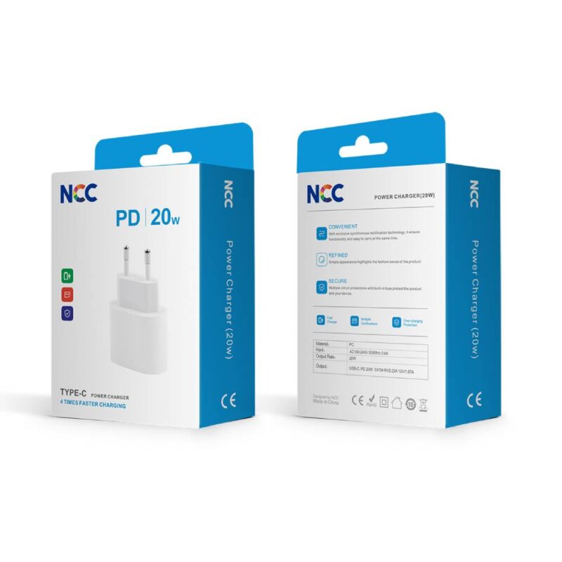 Adaptor PD 20W  USB-C  - NCC - imagine 4