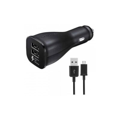 Incarcator Auto Micro Usb Original Samsung - 15W Dual