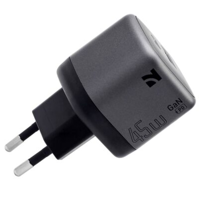 Adaptor GaN 45W USB-A + USB-C - NCC