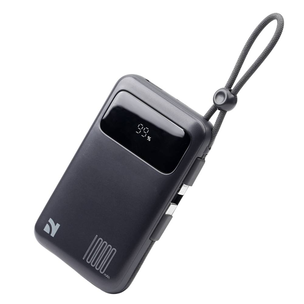 Baterie Externa 10000mAh cu Cablu Incorporat - NCC (AS-169) - imagine 9