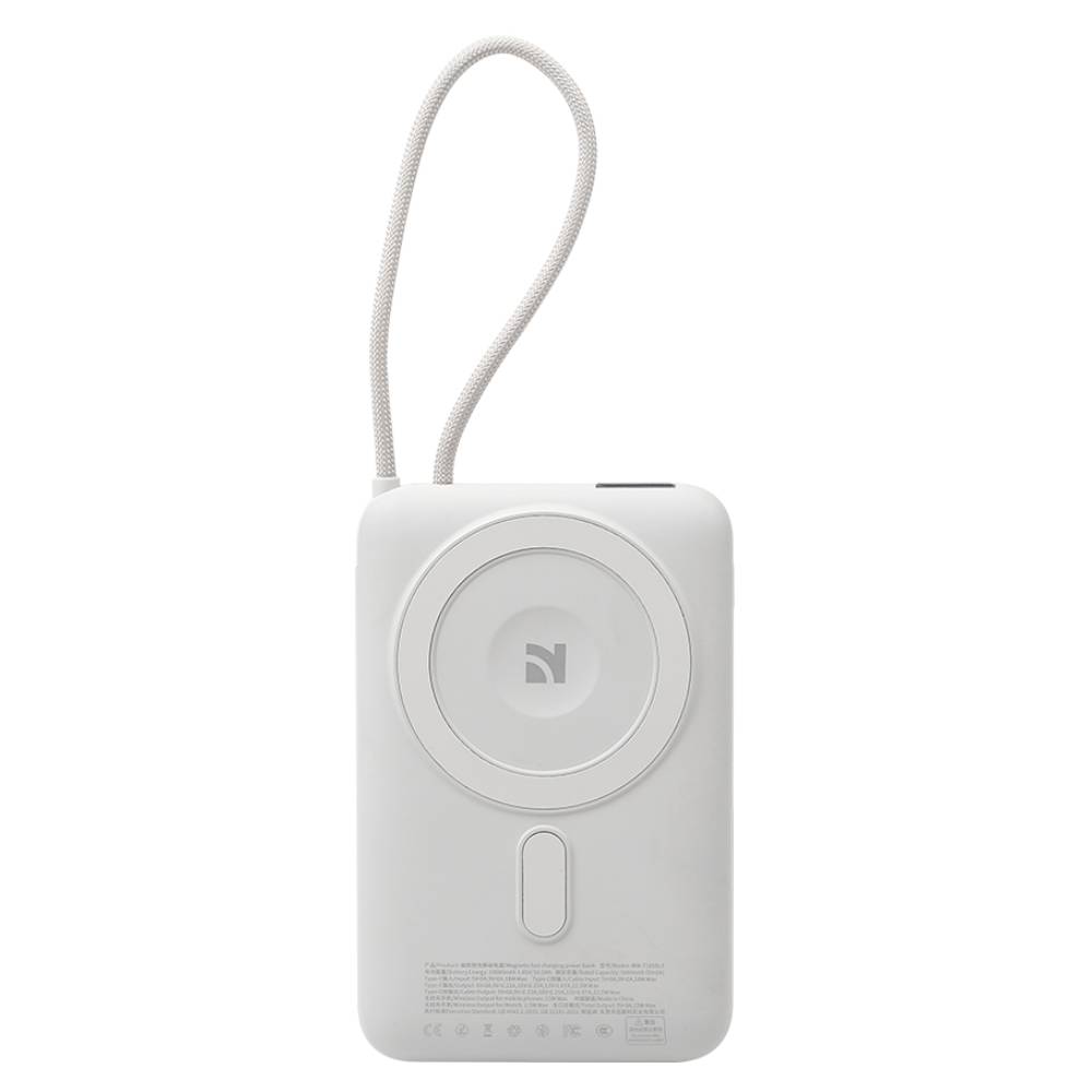 Baterie Externa 10000mAh cu Incarcare Wireless si Cablu Incorporat - NCC (WW-T185BLF) - imagine 9