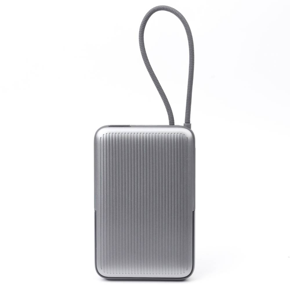 Baterie Externa 10000mAh cu Incarcare Wireless si Cablu Incorporat - NCC (WW-T185BLF) - imagine 3