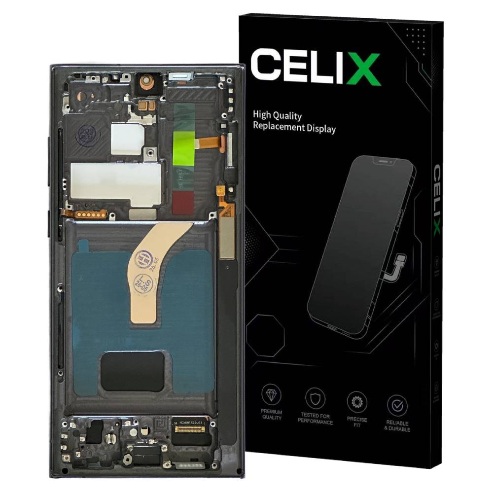 Ecran Compatibil Samsung S22 Ultra (S908) - Dimensiune Originala - CELIX